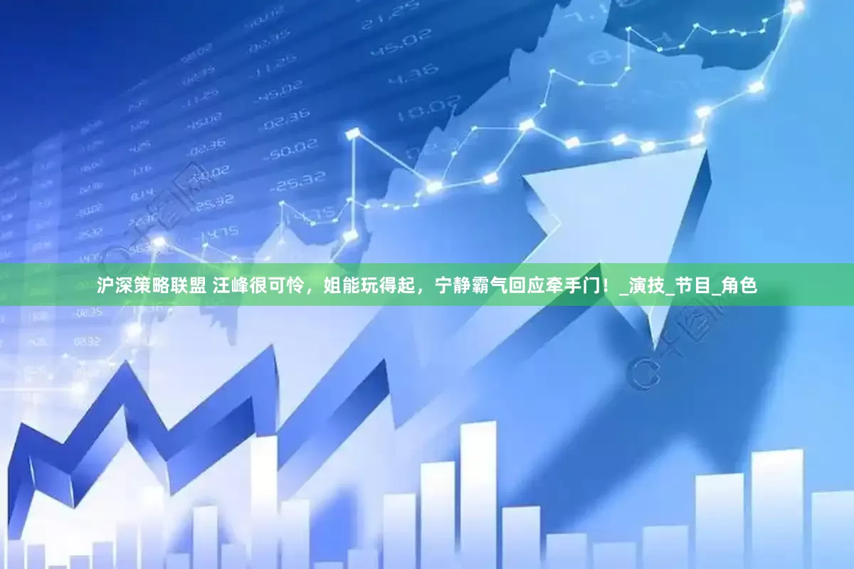 沪深策略联盟 汪峰很可怜，姐能玩得起，宁静霸气回应牵手门！_演技_节目_角色